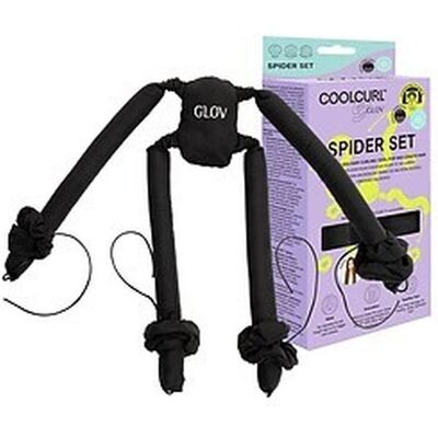 Glov, Lockenwickler, Spider Set Cold Curling Rollers For Long And Medium Hair Black 4 Pieces Glov, Lockenwickler, Spider Set Cold Curling Rollers For Long And Medium Hair Black 4 Pieces