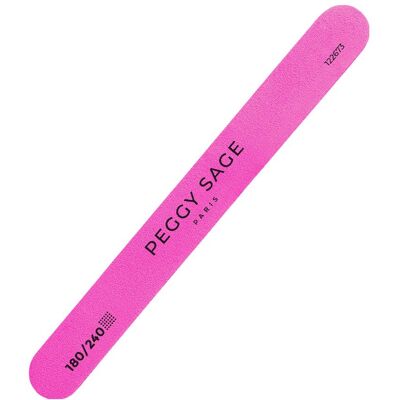 Peggy Sage, Nagelpflegegerät, 2-Way Origin Nail File Medium Nail File Double-Sided 180/240 Fuchsia Peggy Sage, Nagelpflegegerät, 2-Way Origin Nail File Medium Nail File Double-Sided 180/240 Fuchsia