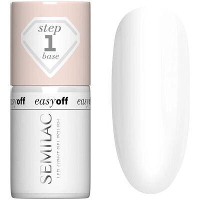 Semilac, Nagellack, Einfach Abnehmbarer Schritt 1 Grundierung (Transparent, UV-Gel Lack) Semilac, Nagellack, Einfach Abnehmbarer Schritt 1 Grundierung (Transparent, UV-Gel Lack)