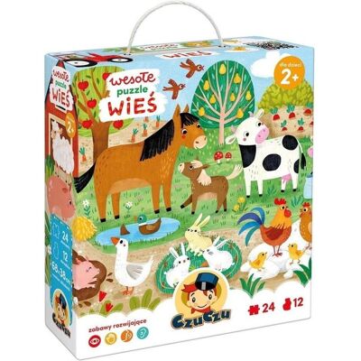 Czuczu Lustiges Puzzle Village 2+ (24 Teile) Czuczu Lustiges Puzzle Village 2+ (24 Teile)