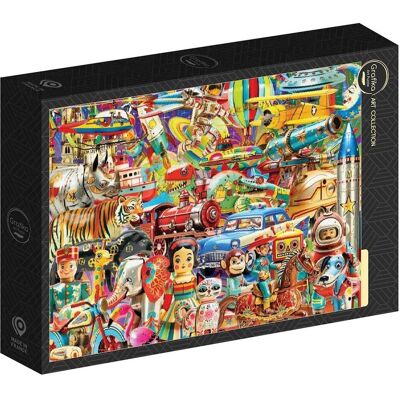 Grafika Puzzle 1000 pieces Retro Toys (1000 Teile) Grafika Puzzle 1000 pieces Retro Toys (1000 Teile)