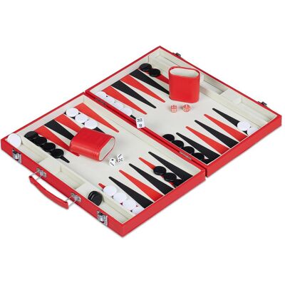 Relaxdays Backgammon-Koffer Relaxdays Backgammon-Koffer
