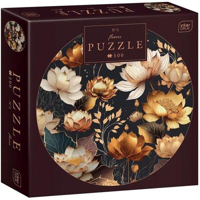 Interdruk Puzzle 500 runde Blumen 1 (500 Teile) Interdruk Puzzle 500 runde Blumen 1 (500 Teile)