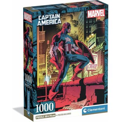 Clementoni Captain America Puzzle - Puzzle Clementoni Captain America Puzzle - Puzzle