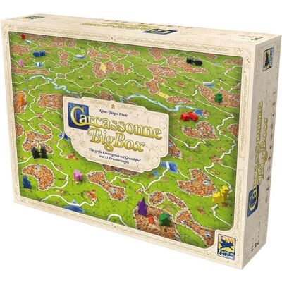 Hans im Glück Carcassonne BigBox (v3.1) DE (Deutsch, 2 - 6 Spieler) Hans im Glück Carcassonne BigBox (v3.1) DE (Deutsch, 2 - 6 Spieler)