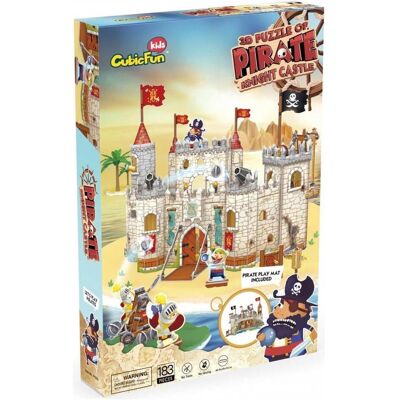 Cubic Fun 3D Puzzle Piratenschloss - 183 Teile Cubic Fun 3D Puzzle Piratenschloss - 183 Teile