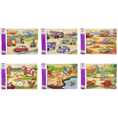 EH Pin Puzzle - Puzzle-Spiel mit 6 Teilen EH Pin Puzzle - Puzzle-Spiel mit 6 Teilen