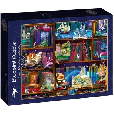 Bluebird Puzzle 1000 pieces Library Adventures in Reading (1000 Teile) Bluebird Puzzle 1000 pieces Library Adventures in Reading (1000 Teile)