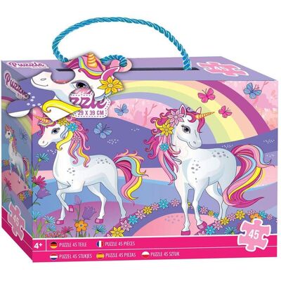 Grafix Puzzle Einhorn, 45 Teile. (45 Teile) Grafix Puzzle Einhorn, 45 Teile. (45 Teile)