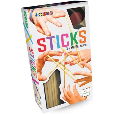Lautapelit Sticks - The Yubibo Game (Nordic + ENG) Lautapelit Sticks - The Yubibo Game (Nordic + ENG)