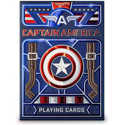 Theory11 Captain America Spielkarten Patriotic Design (Englisch) Theory11 Captain America Spielkarten Patriotic Design (Englisch)