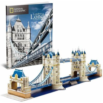 Cubicfun Tower Bridge 120-Teile 3D Puzzle - Puzzle Cubicfun Tower Bridge 120-Teile 3D Puzzle - Puzzle