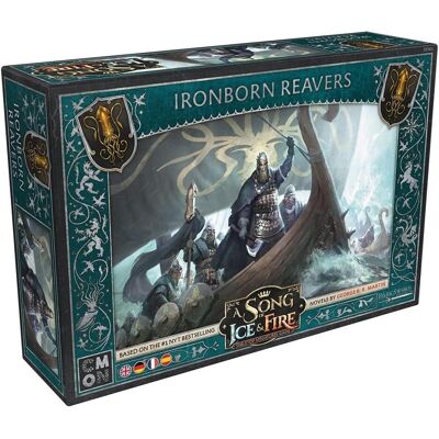 Cmon CMND0213 - A Song of Ice & Fire Ironborn Reavers (Plünderer der Eisenmänner), Miniaturens (Englisch, 2 Spieler) Cmon CMND0213 - A Song of Ice & Fire Ironborn Reavers (Plünderer der Eisenmänner), Miniaturens (Englisch, 2 Spieler)