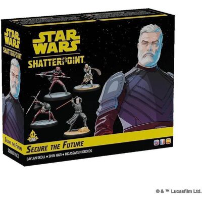 Atomic Mass Games Star Wars Shatterpoint: Sichert die Zukunft – Squad Pack (Spanisch, 2 Spieler) Atomic Mass Games Star Wars Shatterpoint: Sichert die Zukunft – Squad Pack (Spanisch, 2 Spieler)