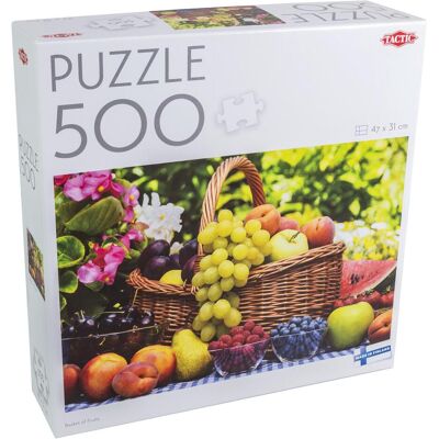 Tactic Puzzle 500 Obstkorb (500 Teile) Tactic Puzzle 500 Obstkorb (500 Teile)