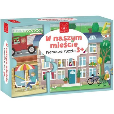 Kanguru Das erste Puzzle in unserer Stadt Kanguru Das erste Puzzle in unserer Stadt