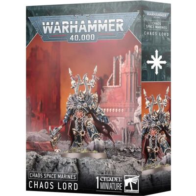 Games Workshop Chaos Space Marines – Chaos Lord (Kunststoff) Games Workshop Chaos Space Marines – Chaos Lord (Kunststoff)