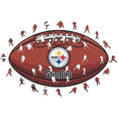 ICONIC Puzzles - Pittsburg Steelers - NFL Logo Holzpuzzle - M (270 Teile) - Puzzle ICONIC Puzzles - Pittsburg Steelers - NFL Logo Holzpuzzle - M (270 Teile) - Puzzle