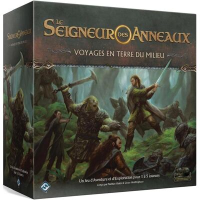 FFG Le Seigneur des Anneaux : Voyages en Terre du Milieu (Französisch, 1 - 5 Spieler) FFG Le Seigneur des Anneaux : Voyages en Terre du Milieu (Französisch, 1 - 5 Spieler)