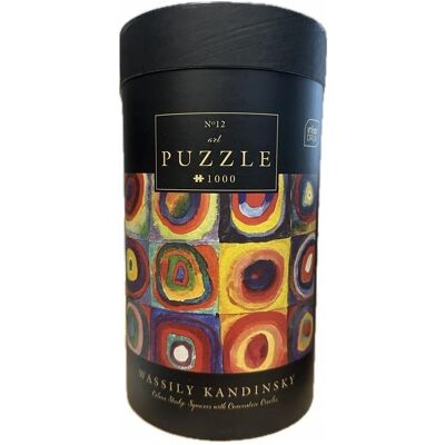 Interdruk Puzzle Art 12: Farbstudie: Quadrate mit konzentrischen Kreisen 1000 dlc (1000 Teile) Interdruk Puzzle Art 12: Farbstudie: Quadrate mit konzentrischen Kreisen 1000 dlc (1000 Teile)