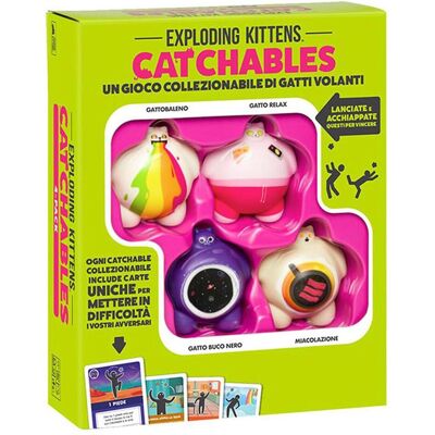 Asmodée CATchables - 4er-Pack: Italienische Ausgabe (Italienisch, 2 - 4 Spieler) Asmodée CATchables - 4er-Pack: Italienische Ausgabe (Italienisch, 2 - 4 Spieler)