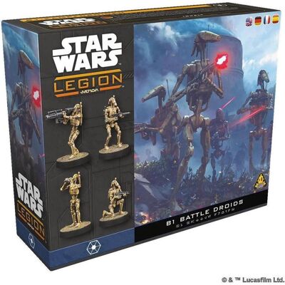 Atomic Mass Games Star Wars Legion - B1 Battle Droids DE/EN/ES/FR (Deutsch, Englisch, Französisch, 2 Spieler) Atomic Mass Games Star Wars Legion - B1 Battle Droids DE/EN/ES/FR (Deutsch, Englisch, Französisch, 2 Spieler)