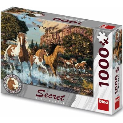 DinoToys Dino Puzzle - Pferde 1000 Teile DinoToys Dino Puzzle - Pferde 1000 Teile