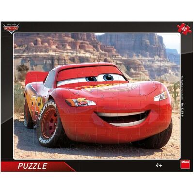 Dino Puzzle Cars: Lightning McQueen 40 Teile (40 Teile) Dino Puzzle Cars: Lightning McQueen 40 Teile (40 Teile)
