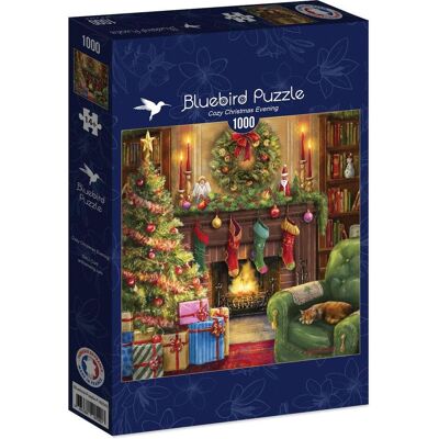 Bluebird Puzzle 1000 pieces Cozy Christmas Evening (1000 Teile) Bluebird Puzzle 1000 pieces Cozy Christmas Evening (1000 Teile)