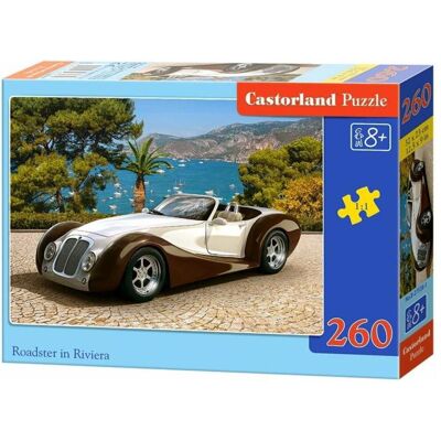 Castorland Roadster in Riviera, Puzzle 260 Teile (260 Teile) Castorland Roadster in Riviera, Puzzle 260 Teile (260 Teile)
