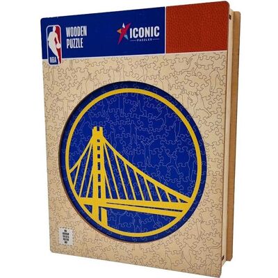 ICONIC NBA - Golden State Warriors - Logo - Holz Puzzle L - Puzzle ICONIC NBA - Golden State Warriors - Logo - Holz Puzzle L - Puzzle