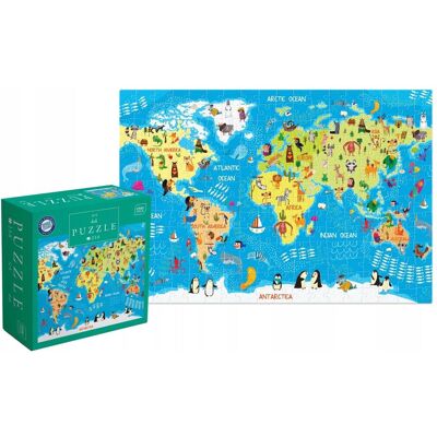 Interdruk Puzzle 250 Kinder 5 Weltkarte (250 Teile) Interdruk Puzzle 250 Kinder 5 Weltkarte (250 Teile)