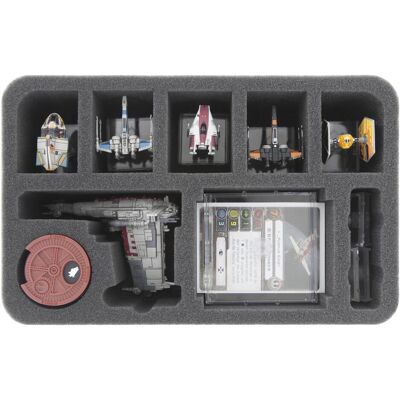 Feldherr HSMEAD070BO - 70 mm Schaumstoffeinlage für Star Wars X-Wing B/SF-17 Resistance Bom (Schaumstoff) Feldherr HSMEAD070BO - 70 mm Schaumstoffeinlage für Star Wars X-Wing B/SF-17 Resistance Bom (Schaumstoff)