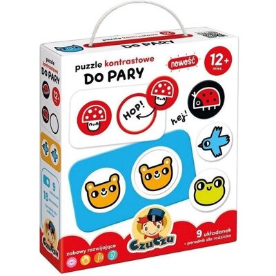 Czuczu Kontrastboxen - 18 Teile - Puzzle Czuczu Kontrastboxen - 18 Teile - Puzzle