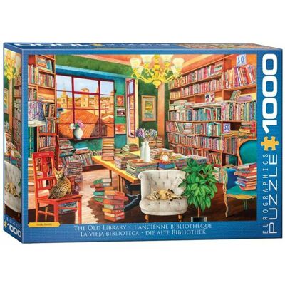 Eurographics Alte Bibliothek 1000 Teile Puzzle - Puzzle Eurographics Alte Bibliothek 1000 Teile Puzzle - Puzzle