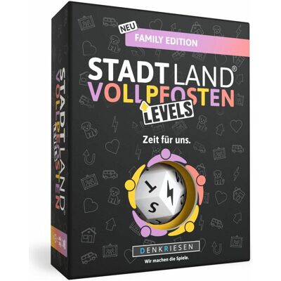 Denkriesen Stadt Land Vollpfosten - Levels Family Edition (d) (Deutsch, 2 - 6 Spieler) Denkriesen Stadt Land Vollpfosten - Levels Family Edition (d) (Deutsch, 2 - 6 Spieler)