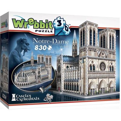 Wrebbit 3D Castles & Cathedrals: Notre-Dame de Paris (830 Teile) (830 Teile) Wrebbit 3D Castles & Cathedrals: Notre-Dame de Paris (830 Teile) (830 Teile)