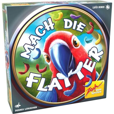 Zoch Mach die Flatter (Deutsch, Englisch, Französisch, Italienisch, 2 - 5 Spieler) Zoch Mach die Flatter (Deutsch, Englisch, Französisch, Italienisch, 2 - 5 Spieler)