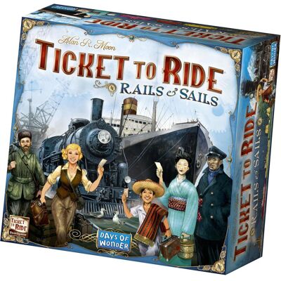 Enigma Ticket to Ride – Sails and Rails (Nordic) (Englisch, 2 - 5 Spieler) Enigma Ticket to Ride – Sails and Rails (Nordic) (Englisch, 2 - 5 Spieler)