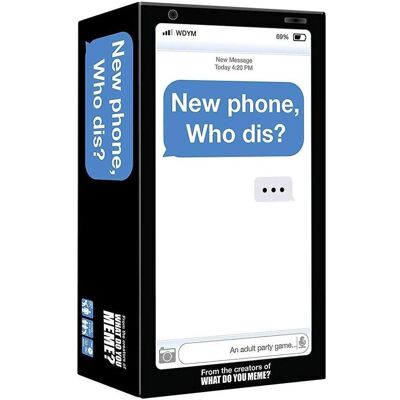 What Do You Meme? New Phone Who Dis? - Party Kartenspiel What Do You Meme? New Phone Who Dis? - Party Kartenspiel