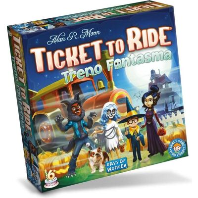 Asmodée Ticket to Ride - Ghost Train (Deutsch, 2 - 4 Spieler) Asmodée Ticket to Ride - Ghost Train (Deutsch, 2 - 4 Spieler)
