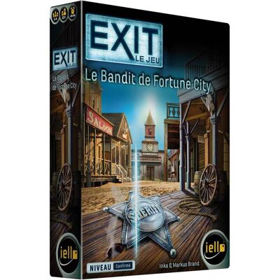 IELLO - Exit : Der Bandit von Fortune City - Kooperatives Brettspiel IELLO - Exit : Der Bandit von Fortune City - Kooperatives Brettspiel