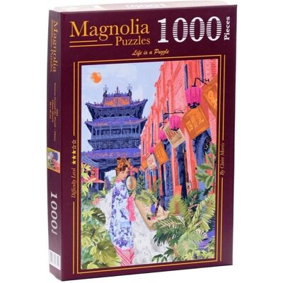 Magnolia Puzzle 1000 pieces WAW - China (1000 Teile) Magnolia Puzzle 1000 pieces WAW - China (1000 Teile)