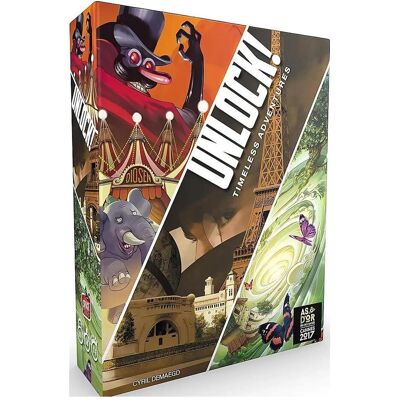 Asmodée Unlock. Timeless Adventures (Italienisch, 1 - 6 Spieler) Asmodée Unlock. Timeless Adventures (Italienisch, 1 - 6 Spieler)