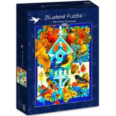 Bluebird Das Avian Sanctuary 1000 Teile Puzzle - Puzzle Bluebird Das Avian Sanctuary 1000 Teile Puzzle - Puzzle