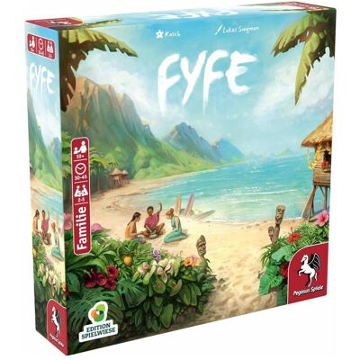 Pegasus 59056G - FYFE (Edition Spielwiese), Brettspiel, für 2-5 Spieler, ab 10 Jahren (DE-Ausgabe) (Deutsch, 2 - 5 Spieler) Pegasus 59056G - FYFE (Edition Spielwiese), Brettspiel, für 2-5 Spieler, ab 10 Jahren (DE-Ausgabe) (Deutsch, 2 - 5 Spieler)