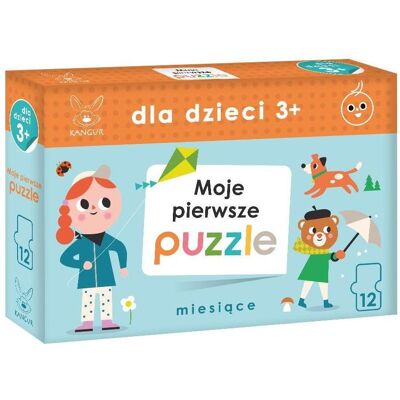 Kanguru Für Kinder ab 3 Jahren Mein erstes Puzzle. Monate (12 Teile) Kanguru Für Kinder ab 3 Jahren Mein erstes Puzzle. Monate (12 Teile)