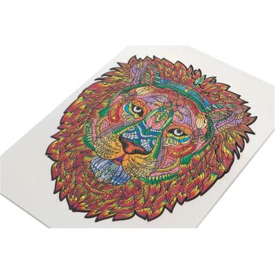 Creative Craft Group Löwen Puzzle - 140 Teile Multi Farben Creative Craft Group Löwen Puzzle - 140 Teile Multi Farben