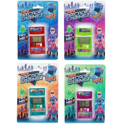 Toi-Toys Mini-Arcade-Automat mit 120 Spielen – 7 cm, Retro Gaming, Mehrfarbig Toi-Toys Mini-Arcade-Automat mit 120 Spielen – 7 cm, Retro Gaming, Mehrfarbig