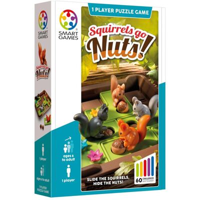 Smart Games Squirrels Go Nuts (Deutsch, Englisch, Französisch, Italienisch, 1 Spieler) Smart Games Squirrels Go Nuts (Deutsch, Englisch, Französisch, Italienisch, 1 Spieler)
